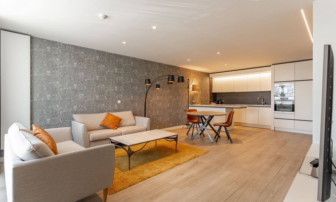 Middelkerke Apartment | Luxury 1-bedroom apartment at coast's sportiest park
