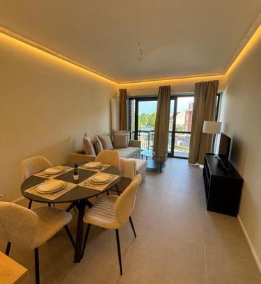 Wemmel Apartment | Luxury 1 Bedroom Apartment with Sofa Bed & Balconies Prime Location near ING Arena, Expo 12 & Atomium