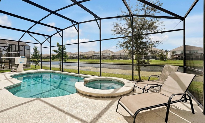 Kissimmee Villa | Luxury 12-BR Villa w/Pool & Resort Amenities Near Disney