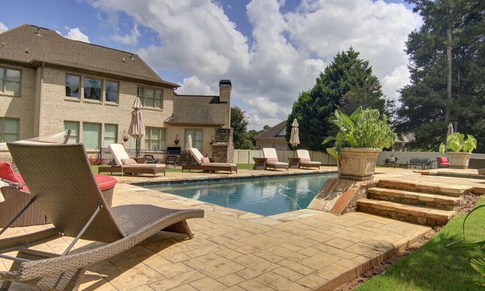 Lawrenceville House | "Luxury 7BR REZORT Retreat-Pool, Gym, Game Room-50% OFF Limited Time!"