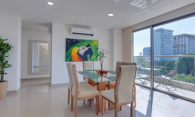 Urbanizacion Eliana Condo | Luxury Airport Penthouse 3 BD 2 BTH + Rooftop Pool