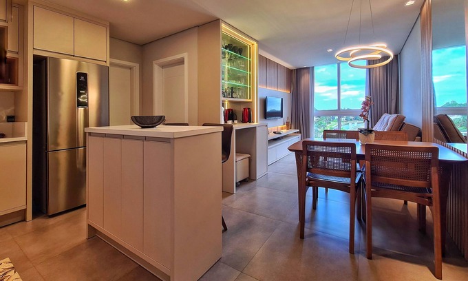 Xangri-La Apartment | Luxury apartment in the heart of Atlântida - Living Atlântida