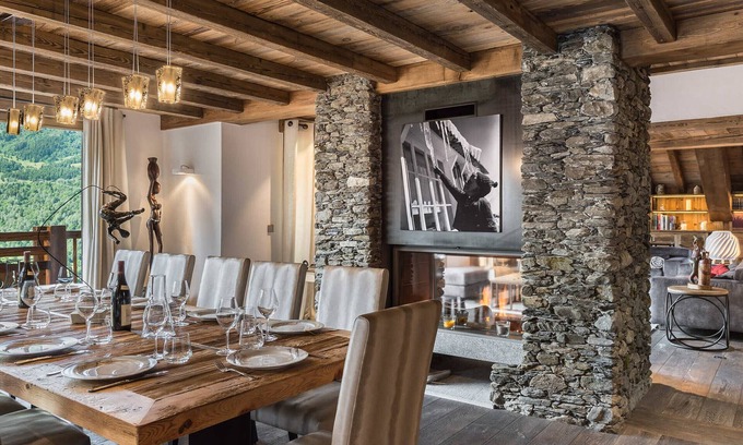 Meribel Village Ski Chalet | Luxury Chalet with Pool, Hammam & Ski Access at Méribel Village