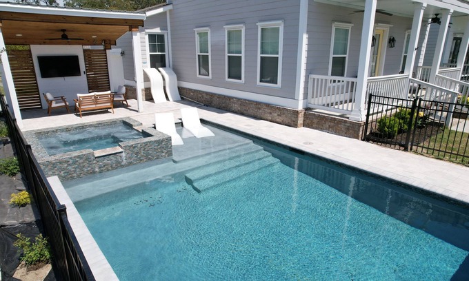 Gulfport House | Luxury Home with Beach Views with Pool/Spa