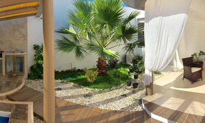 Puerto Juarez House | LUXURY HOUSE WITH PRIVATE SWIMMING POOL, AND GRILL.NEAR THE BEACH
