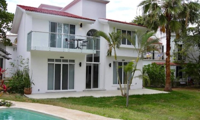 Playacar Fase I Villa | Luxury Jungle House neighborhood w/ruins&beach By Bookhap