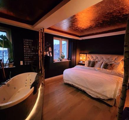 Stadtmitte Apartment | Luxury Loft with Rooftop & Jacuzzi in City Center