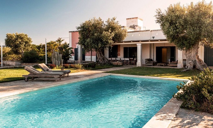 Fasano Villa | Luxury Masseria with private pool and terrace with sea view