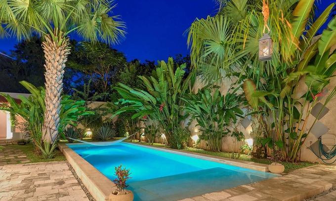 Barrio de Santiago Villa | Luxury, Modern, Private Villa with Large Pool in Merida Centro