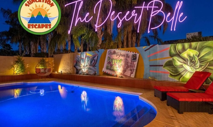 Sunset Ridge House | Luxury Scottsdale OASIS! Heated Pool~Game Room~BBQ~Outdoor Bar-NEW Fire Pit!
