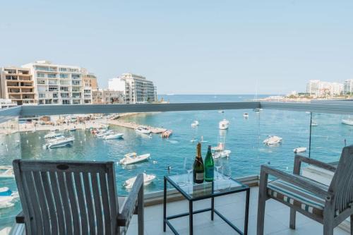 Il-Balluta Apartment | Luxury Sea View Apartment in Prime Location