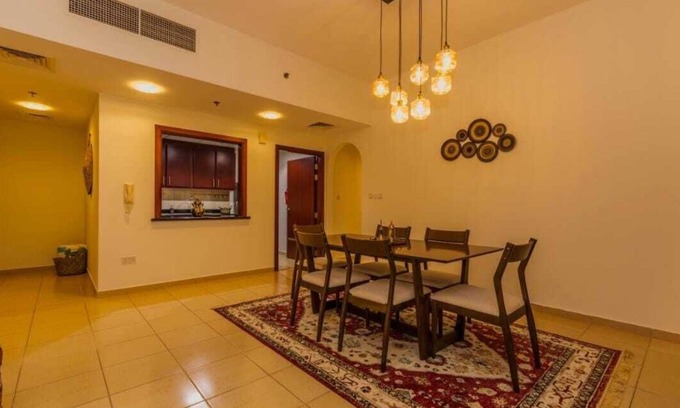 Al Sufouh 2 Apartment | Luxury Sea View Arabic Culture and Heritage 2 BHK Apartment
