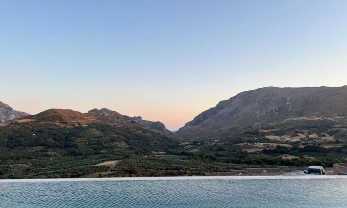 Agios Vasileios Villa | Luxury Smart Features Villa Fantasos with Mountain View in Neromai Residence