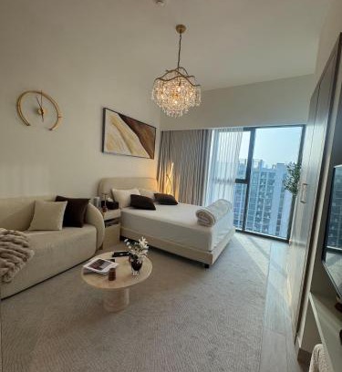 Jadaf Apartment | Luxury Studio Burj Khalifa View