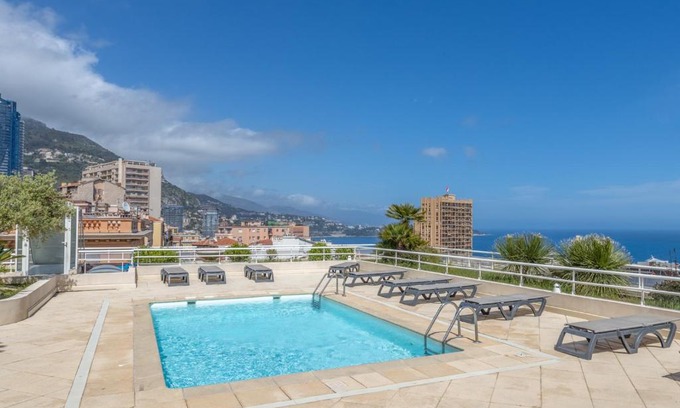 Beausoleil Apartment | Luxury studio renovated 2024 with free parking