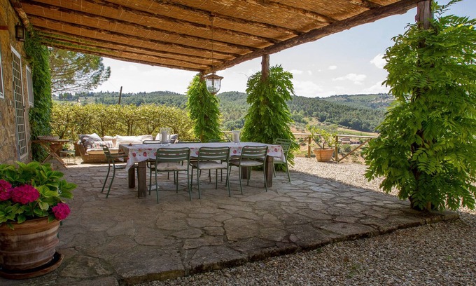 Greve in Chianti House | Luxury vacation home with fantastic views, pool, 4 bedrooms, 2 bathrooms