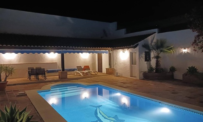 Alhaurin el Grande Villa | Luxury villa @ Alhaurin Golf nr Mijas, pvt heated pool, wifi, aircon, fab views