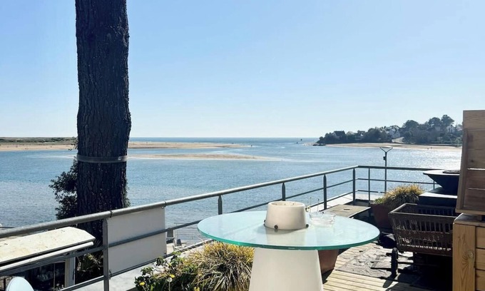 Guidel-Plages Apartment | Luxury ! Villa - Vue mer 180 - Terrasse face océan
