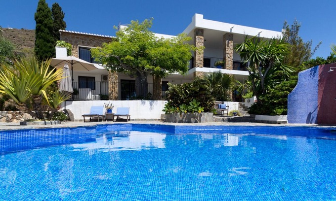 Salobrena Villa | Luxury villa with private heated pool and breathtaking views
