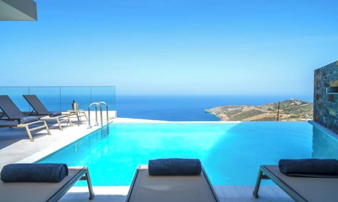 Achlada Villa | Luxury Villa with Sea View and Private Pool 1