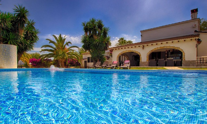 Denia Villa | Luxury villa with tennis court, guest house, pr. Pool, climate, playground, wellness, BBQ