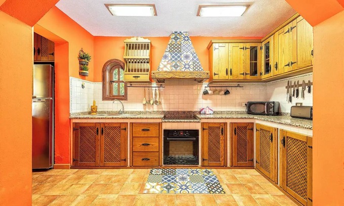 Aguimes House | Luxury Villa with waterfall and pool, Temisas town