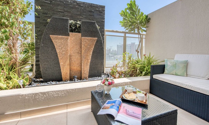 Discovery Gardens Apartment | Luxury yet cozy 3 bedrooms apartment w/ huge terrace, gym+pool, great location