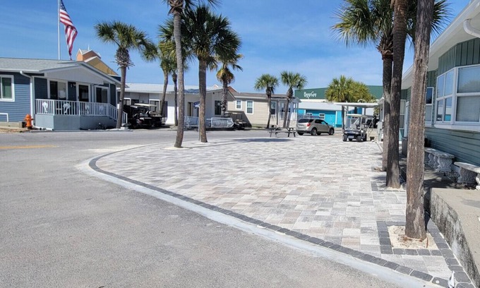 Lower Grand Lagoon House | LVenture Out #709 Seagull Dr. RV ARGE RV Lot, with Golf Cart