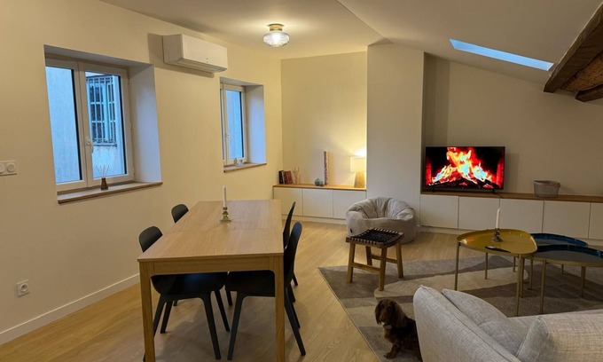 Carnot - Gailleton Apartment | LYON PRESQU ILE musée des tissus - Air-conditioned APARTMENT ideal for visiting LYON