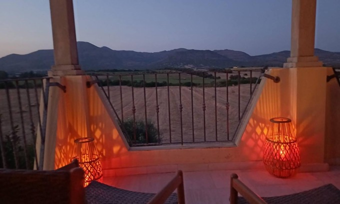 Tratalias Apartment | Magic villa with spectacular view and pool