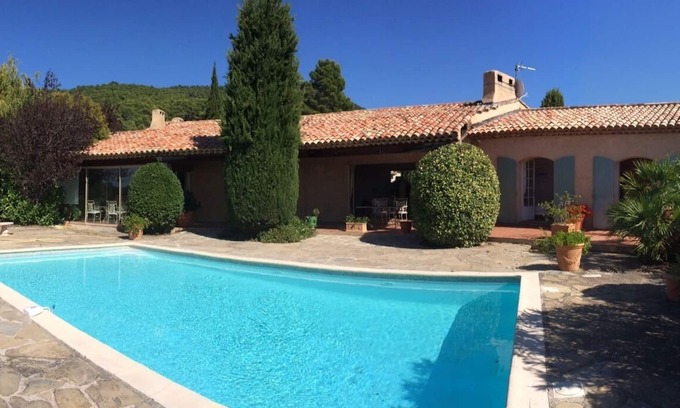Aups House | Magnificent 300sqm villa in a unique location - pool heating, central heating, fireplaces