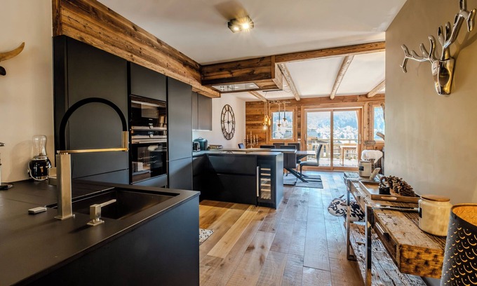 Les Gets Apartment | Magnificent apartment with view of the slopes