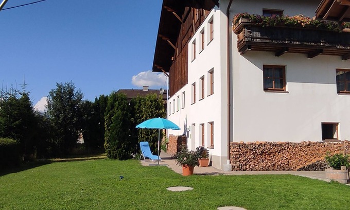 Jerzens House | Magnificent view of the mountains. Only 6 minutes by car from the Hochzeiger ski area
