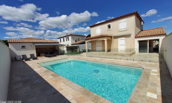 Milhaud Villa | Magnificent Villa with private pool-4 Bedrooms