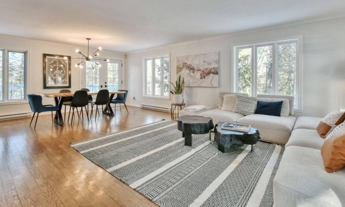 Piedmont Ski Chalet | Magnifique et Paisible Propriété Avec Espace Pour Faire un feu