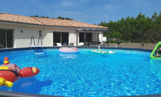 Lesperon Villa | Magnifique Maison Neuve à Proximité des Plus Belles Plages des Landes