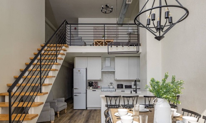 West Main Historic District Condo | Main Street Farmhouse. City Retreat by Hollyhock