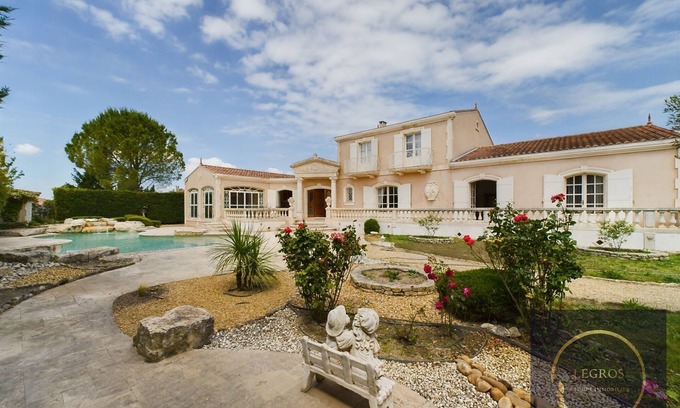 Molleges Villa | Maison California, 14 Personnes, Piscine Privée