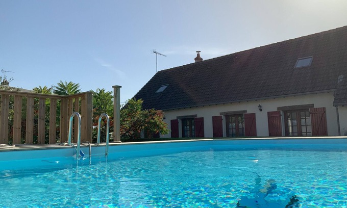 Blois House | Maison Familiale Blois Piscine et SPA