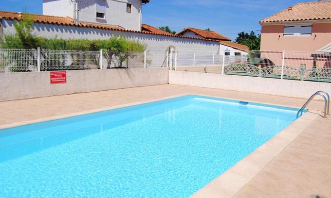 Marseillan Apartment | Maisonnette 4 pers avec terrasse, piscine, proche plage, animaux acceptés - FR-1-387-145