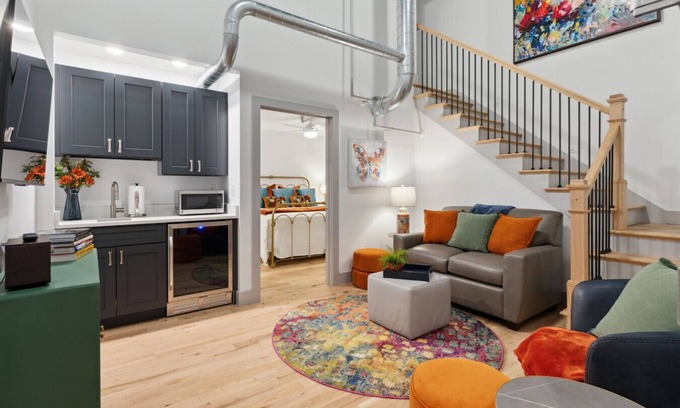 Downtown Nashville Apartment | Majestic Lofts #603 - Printers Alley! Within Blocks of Everything!