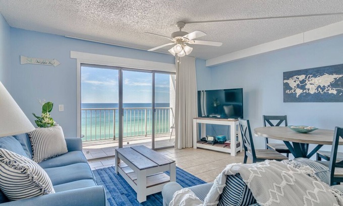 Panama City Beach Condo | Make your self at home at our second home. * Updated Kitchen/Free Beach Chairs *