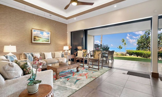 Wailea Condo | Makena Surf C-107 Ocean Views Hotel-Zoned: Won't Be Banned!