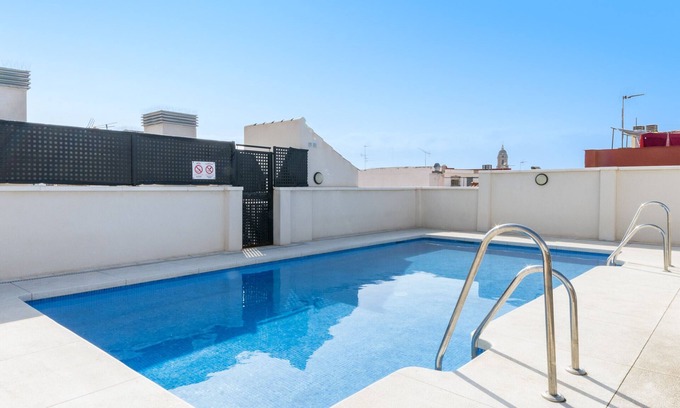 La Merced Apartment | -MalagaSunApts-Romantic Private Terrace&Shared Pool