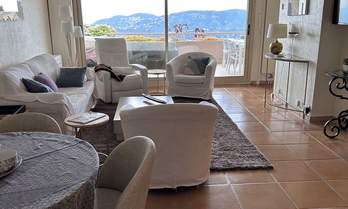 Mandelieu-La-Napoule Apartment | Mandelieu Grand Duc - exceptional view - quiet and safe - swimming pool
