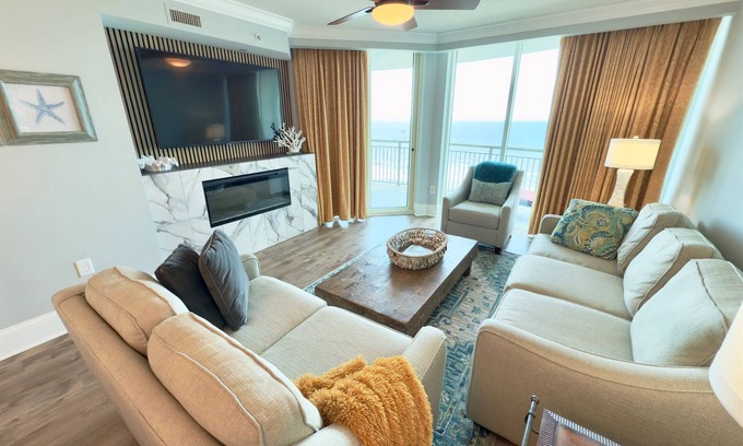 Ocean Drive Condo | Mar Vista 1008 Direct Oceanfront in/outdoor pool