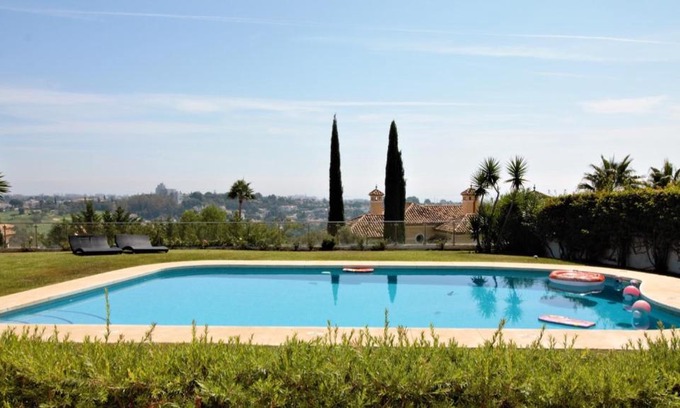 New Golden Mile Villa | Marbella Villa Sea View 10 Bedrooms