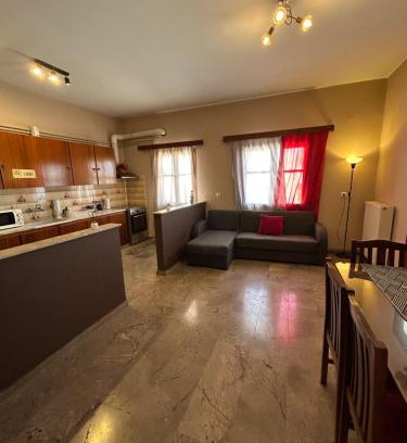 Dirfys-Messapia Apartment | Marble and Wood Retreat!