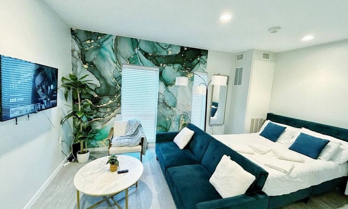 Historic East Village Apartment | Marbled Shores Hideaway (239)