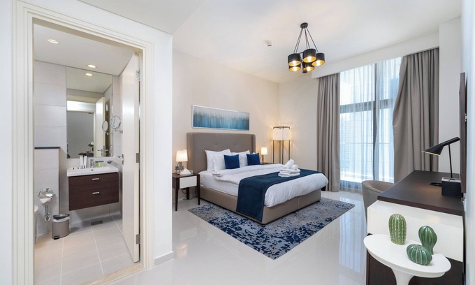 Business Bay Apartment | Marco Polo - Splendid 1BR Located in Business Bay